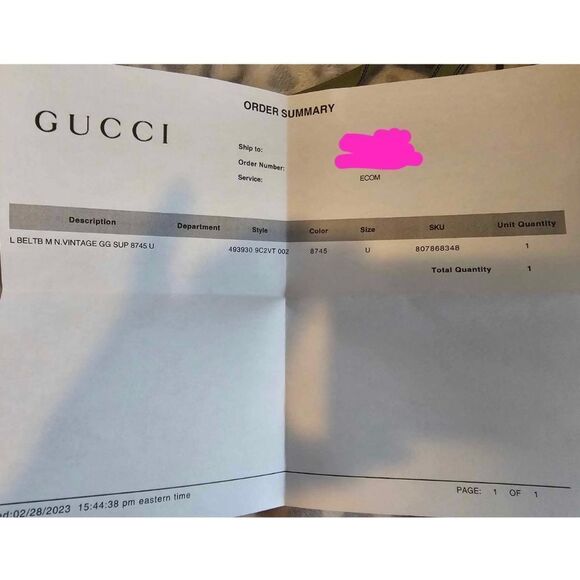 Gucci Neo Vintage Supreme Belt Bag - Picture 15 of 16